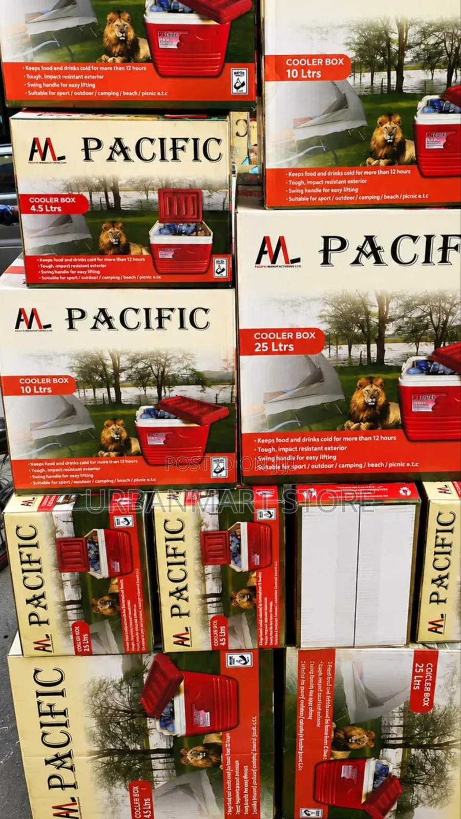 All Sizes Pacific Cooler Box 10L – Portable Storage