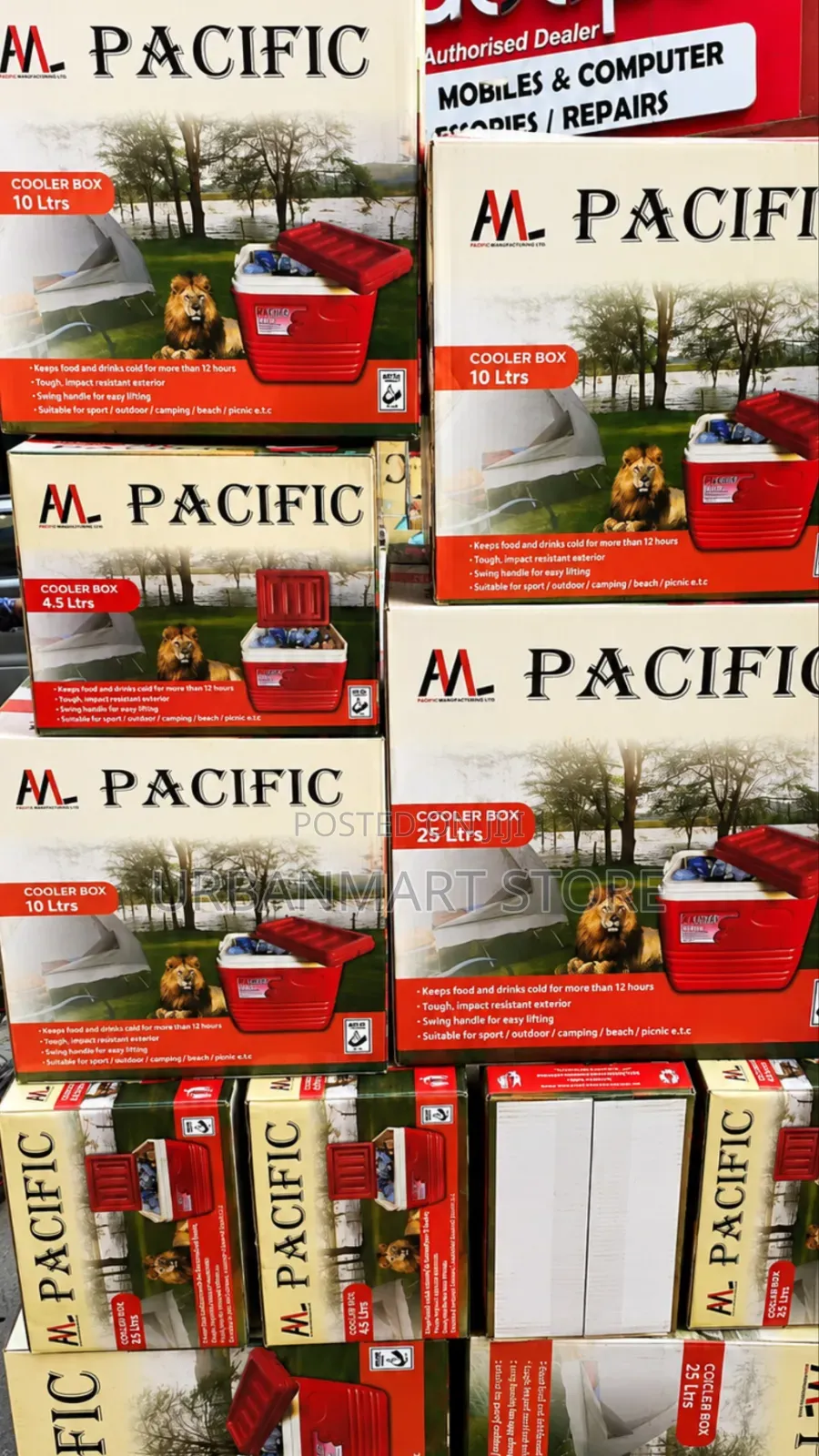 All Litres- Pacific 25L Cooler Box – Food Beverage Storage