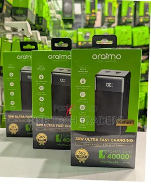 Power Bank, Oraimo Powernova 40000mah 35w Ultra Fast Charging