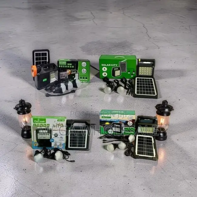 Factory Prices Solar Powered DAT Home Solar Lighting System Kits