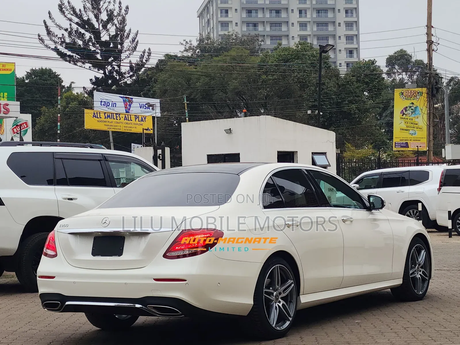 Mercedes-Benz E200 2020 White