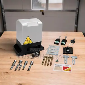 Smart Remote Control Automatic Sliding Gate Opener Complete Kit