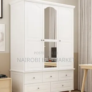 Modern Executive Assembled Wooden Wardrobe