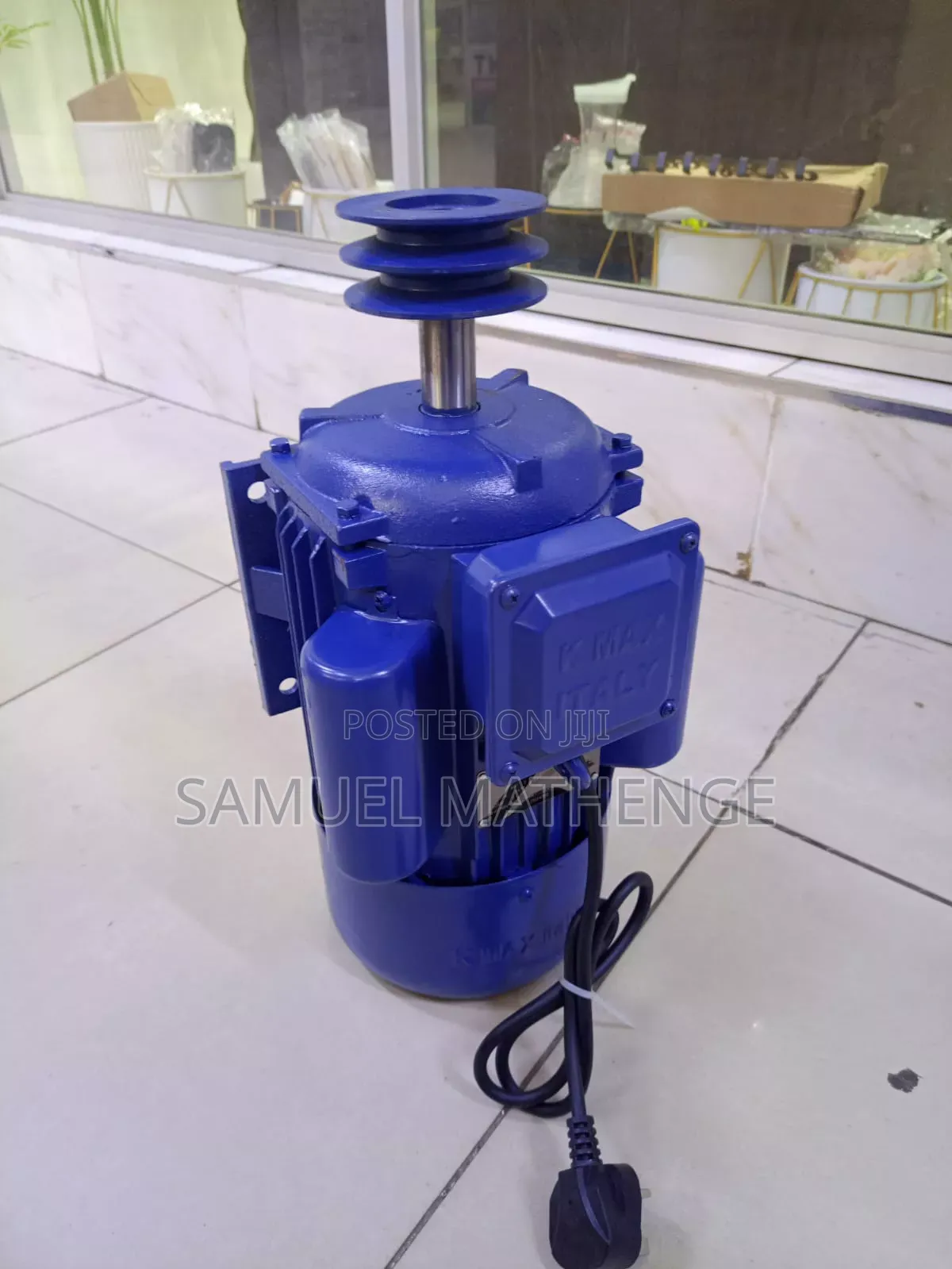 K-Max Electric Drive Motor With Gearbox and Shaft