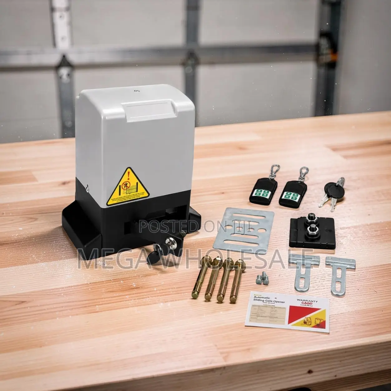 Powerful Electric Automatic Sliding Gate Opener Complete Kit