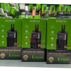 Oraimo PowerJet 501 OPB-750SQ *85W 50,000mAh* Ultra Fast Charging