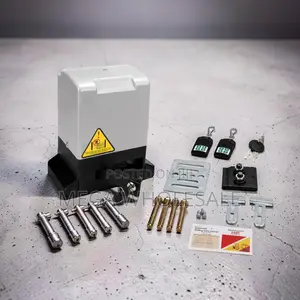 Advanced Security Automatic Sliding Gate Opener Complete Kit
