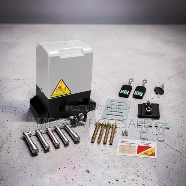 Advanced Security Automatic Sliding Gate Opener Complete Kit