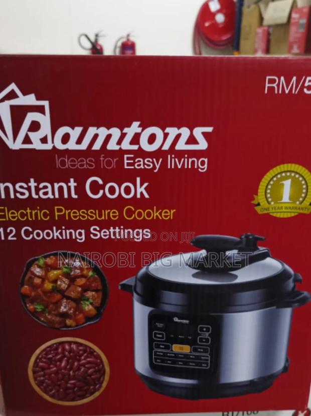 Ramtons 6l Electric Pressure Cooker