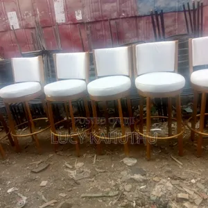 Heavy Duty High Still Chairs With Gold Frame