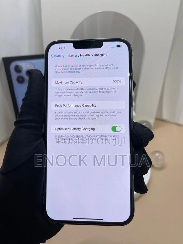 Apple iPhone 13 Pro Max 128 GB Blue - thumbnail 2