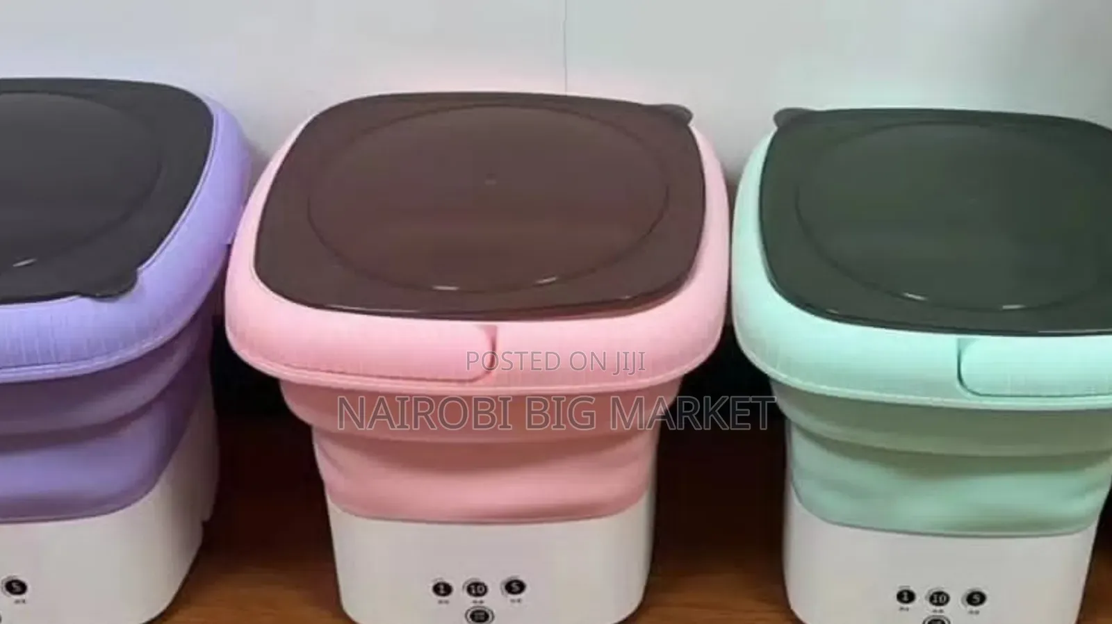 Foldable Washing Machine for Clothes With Dryer Bucket 6l