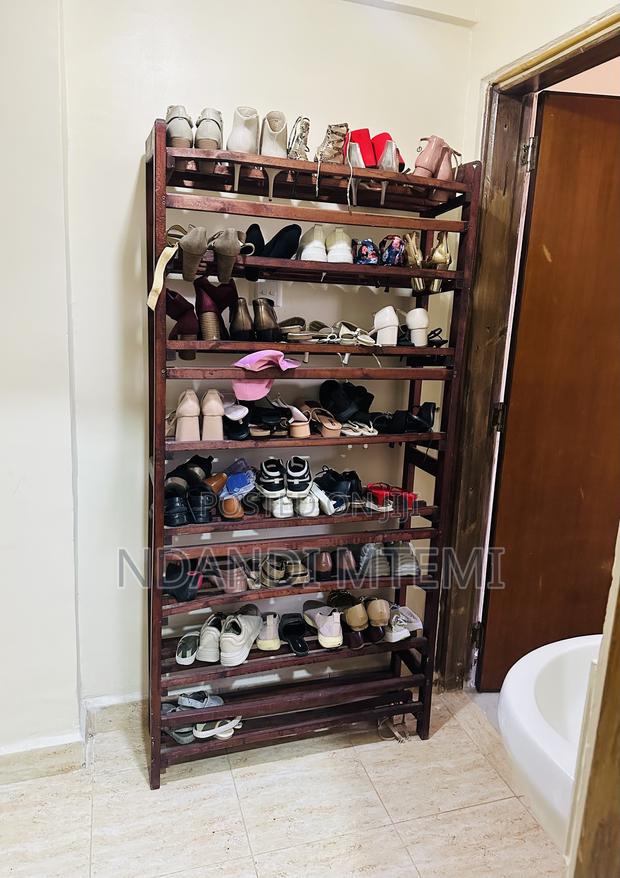 8-Tier Wooden Shoe Rack - thumbnail 2