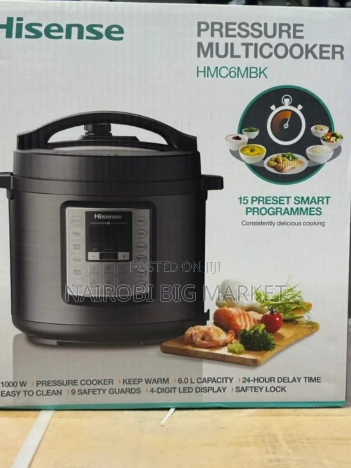 Hisense Pressure Cooker 6l 6 in 1 Multi Cooker