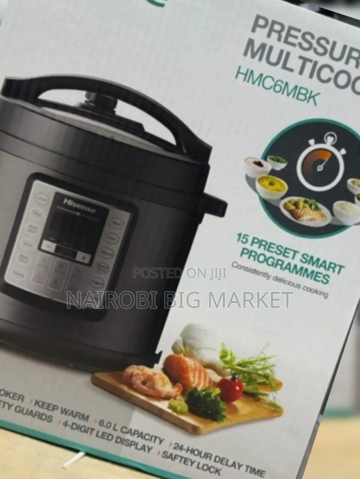 Hisense Pressure Cooker 6l 6 in 1 Multi Cooker
