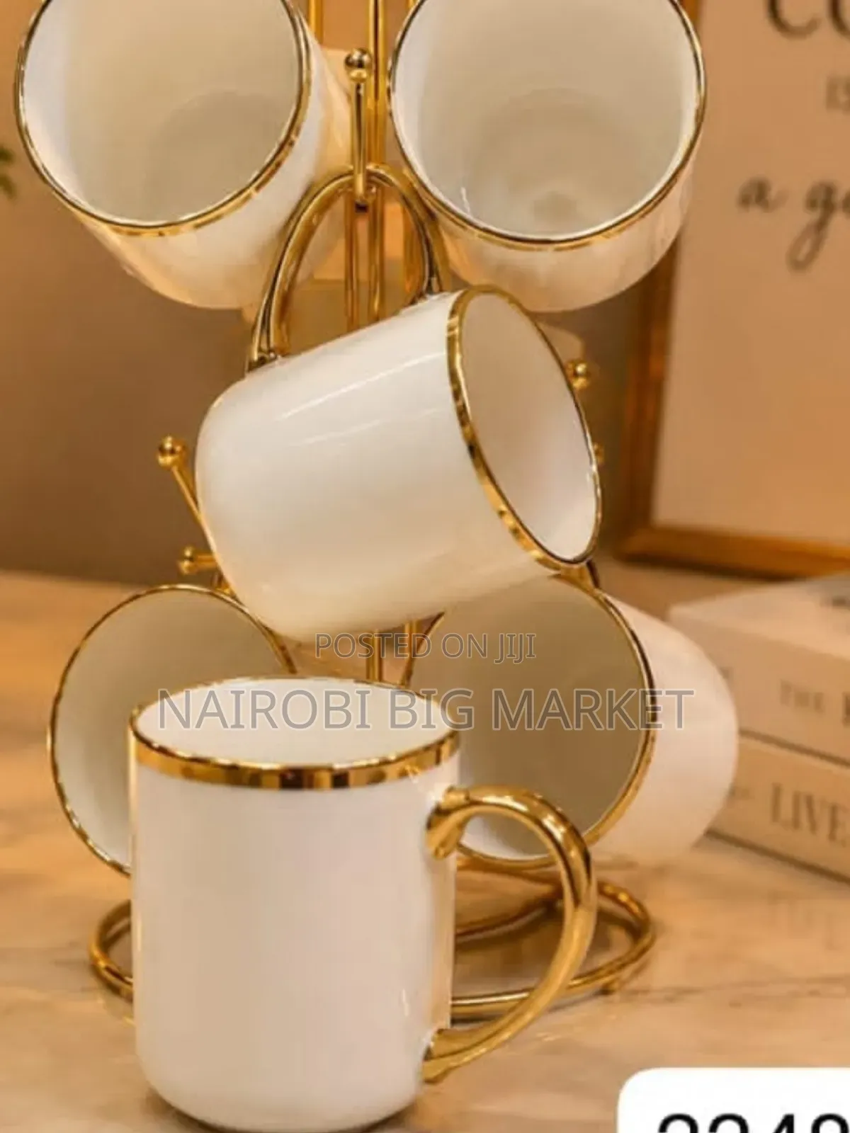 Set of 6pcs White Cups