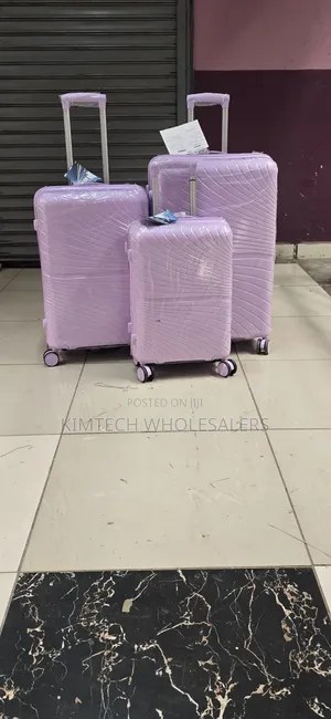 3 in 1 Unbreakable PP Suitcase*(rubber)