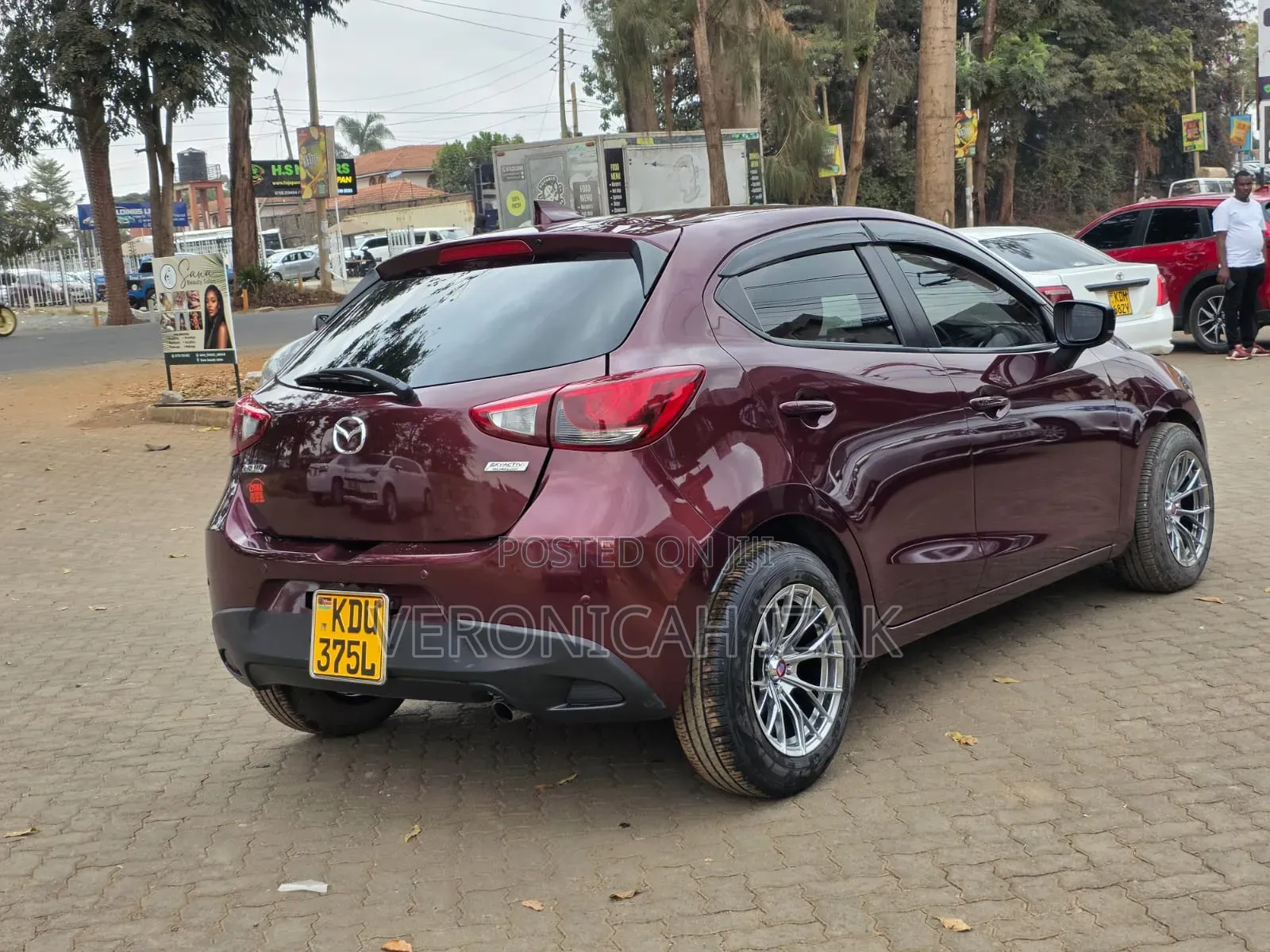 Mazda Demio 2018 Burgundy