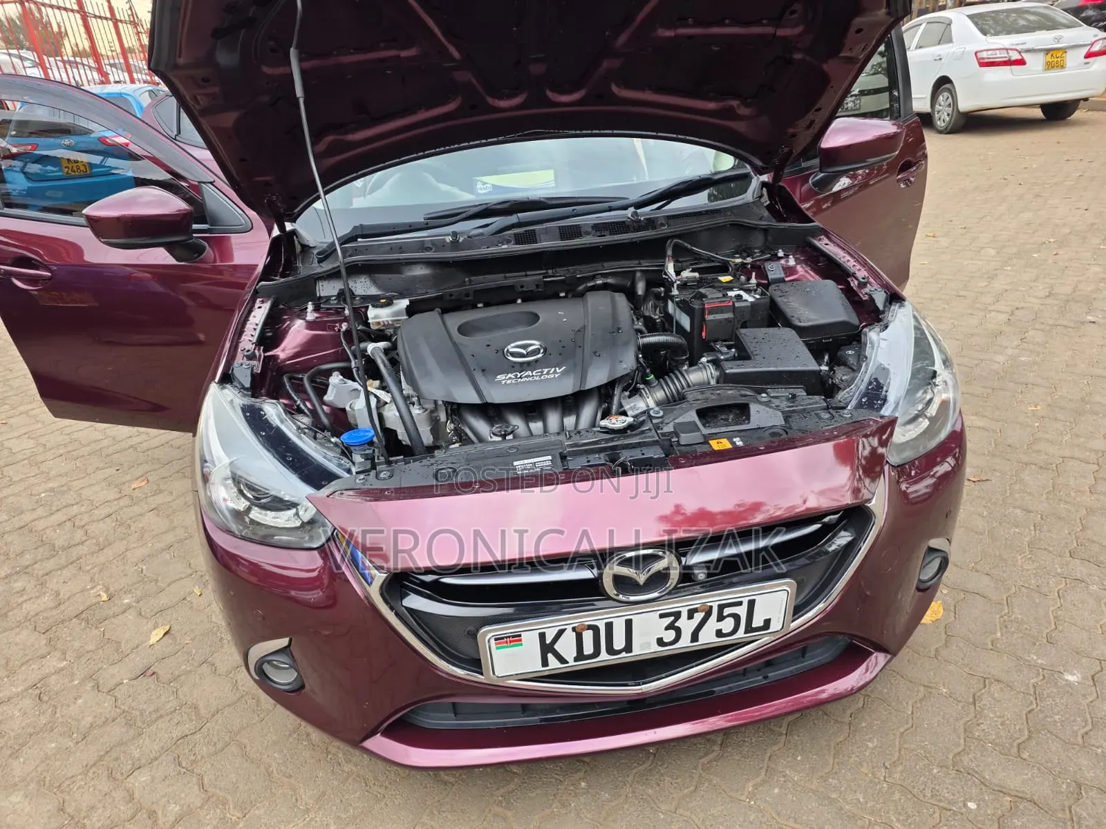 Mazda Demio 2018 Burgundy