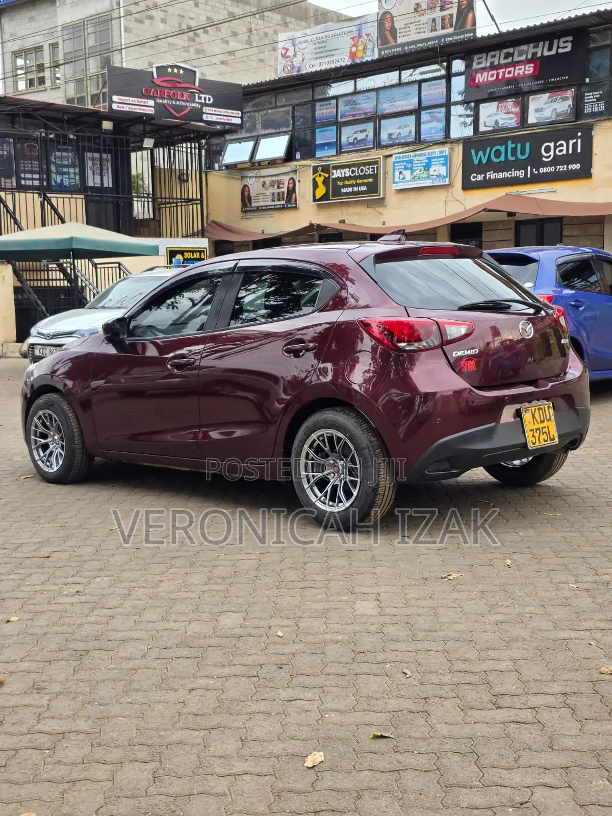 Mazda Demio 2018 Burgundy