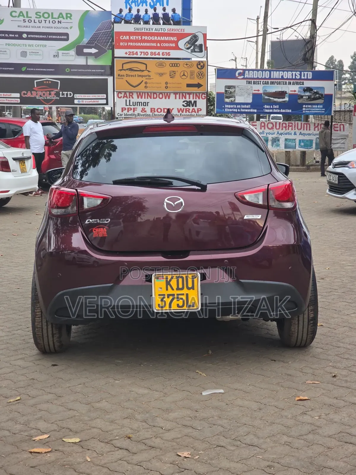 Mazda Demio 2018 Burgundy