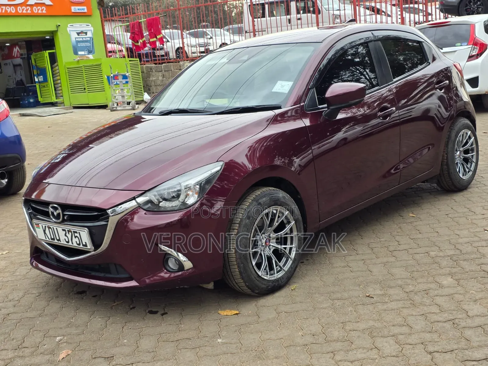 Mazda Demio 2018 Burgundy