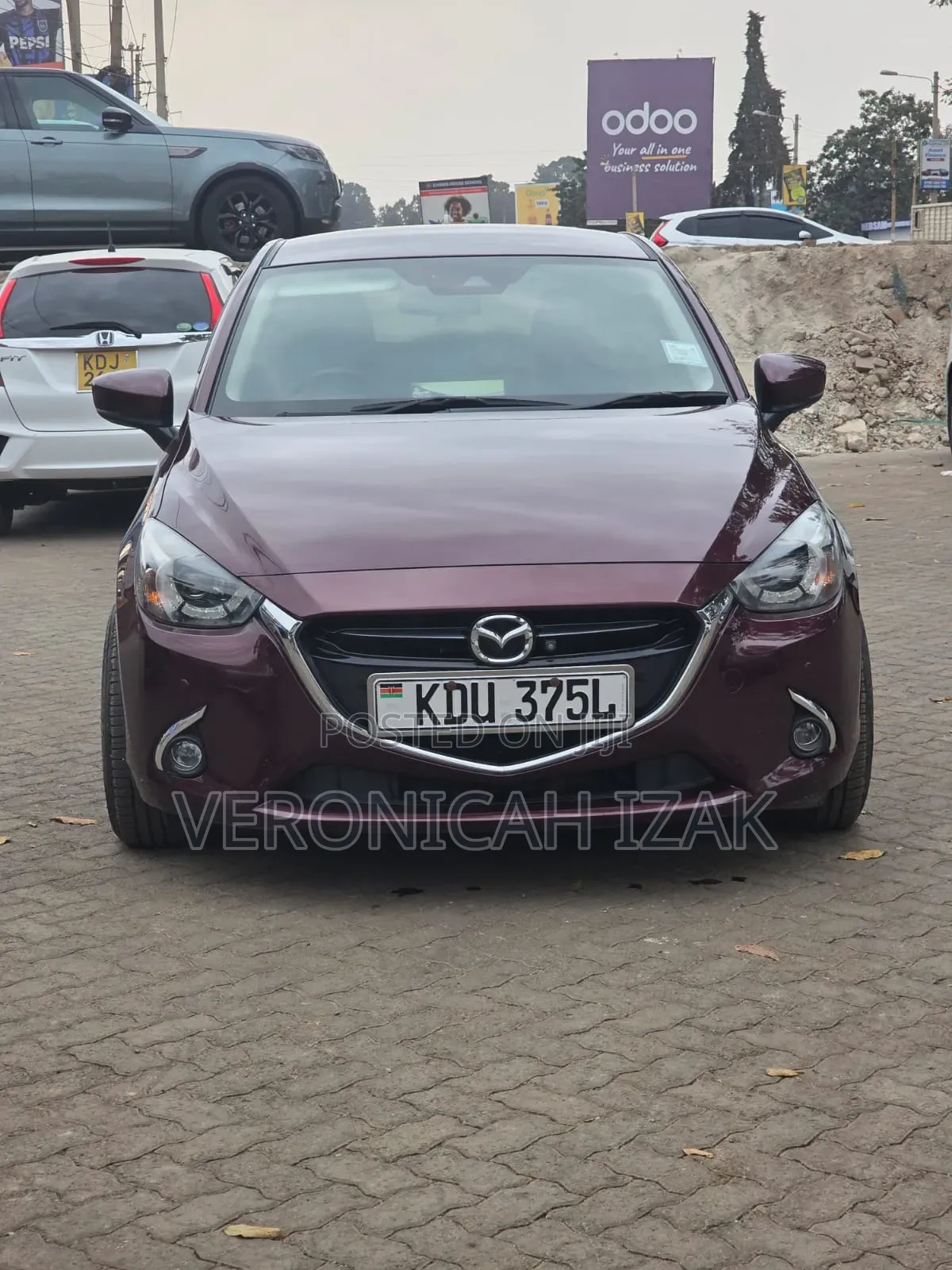 Mazda Demio 2018 Burgundy