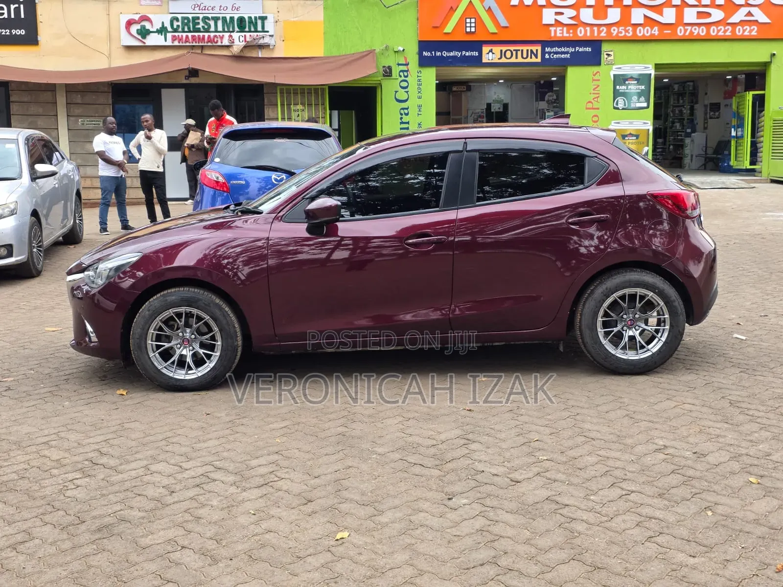 Mazda Demio 2018 Burgundy