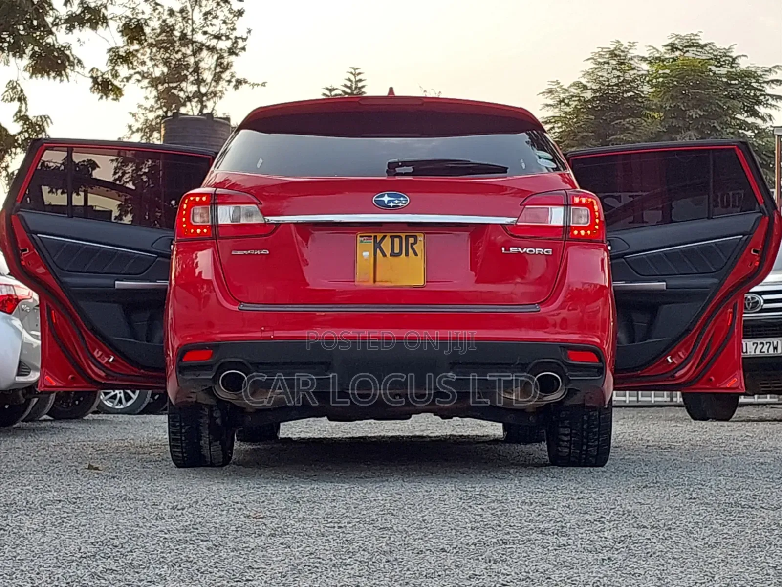 Subaru Levorg 2017 Red