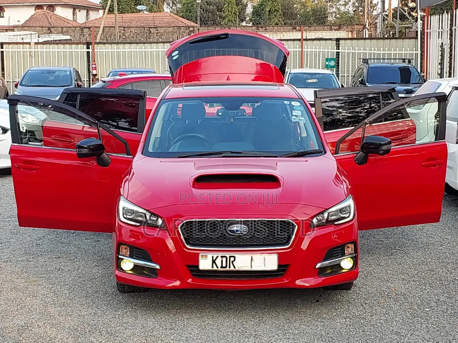 Subaru Levorg 2017 Red