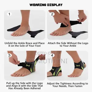 The Orethis Motion Ankle Brace Ft an Open-Heel Design