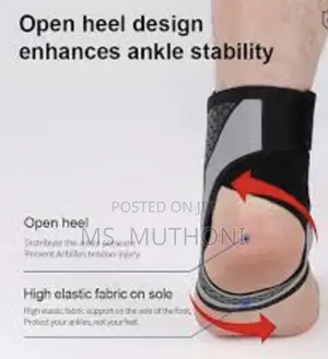 The Orethis Motion Ankle Brace Ft an Open-Heel Design