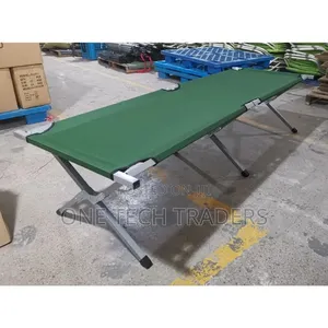 Foldable Camping Bed,Availlable Colours Navy Blue and Green