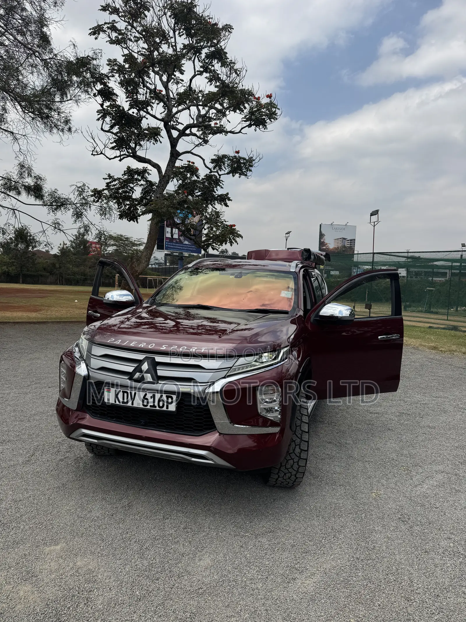 Mitsubishi Pajero Sport Exceed 2020 Maroon
