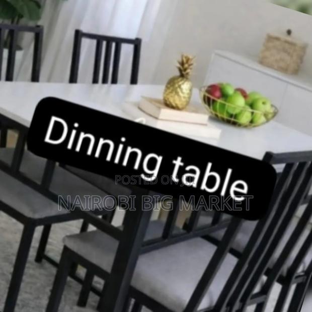 4 Seater Executive Dining Table - thumbnail 2