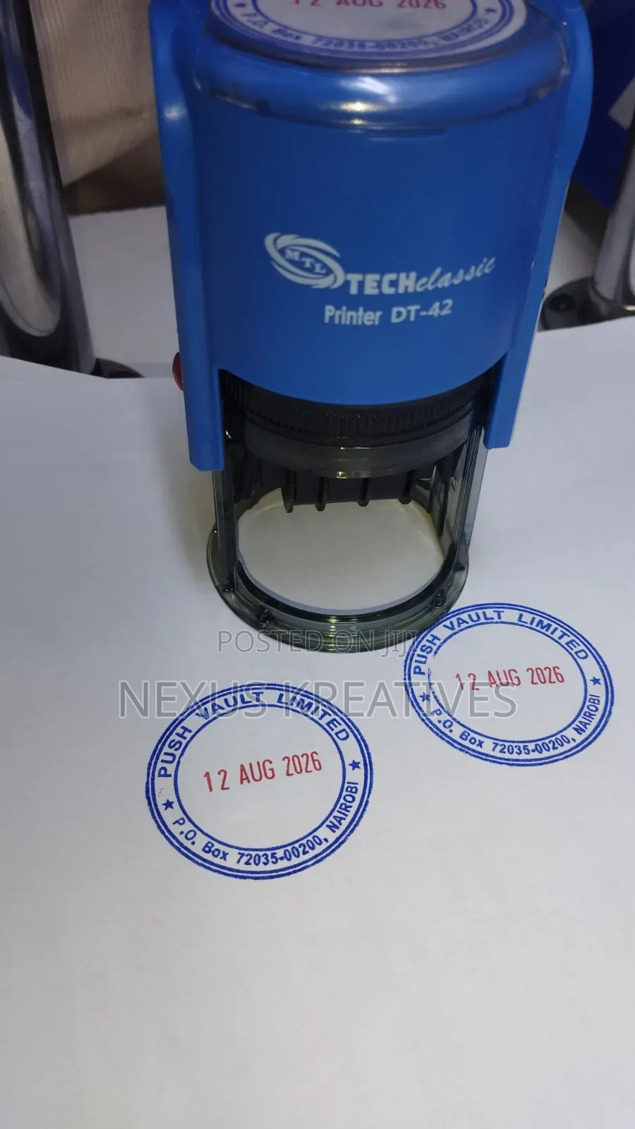 Dater Self Inking Stamp