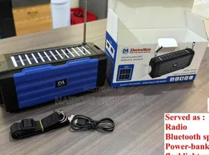 Electromate Solar Flashlight Wireless Robot Speaker