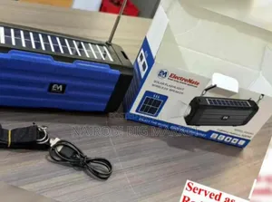 Electromate Solar Flashlight Wireless Robot Speaker