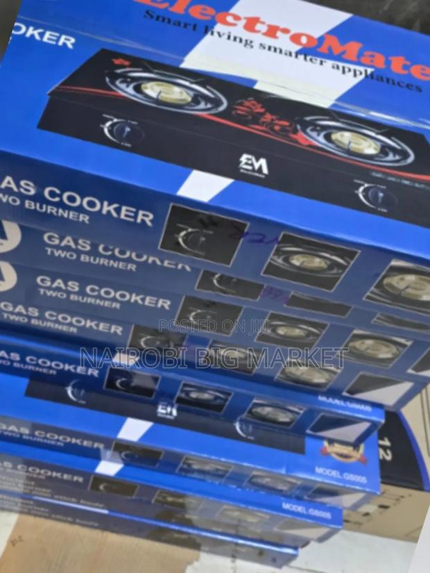 Electromate Glass Double Burner Cooker - thumbnail 2
