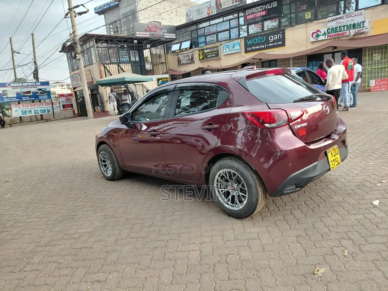 Mazda Demio 2018 Burgundy