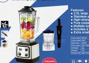 Electromate New Model 2 in 1 Commercial Blender