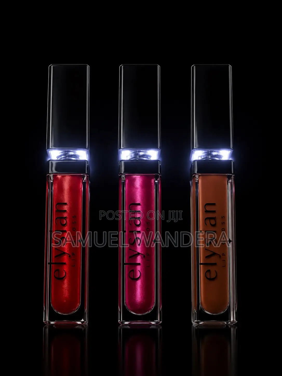 Lip Gloss With in Built Mirror and Led Light