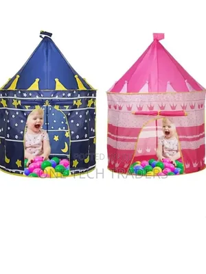 Kids Tent in Pink and Blue