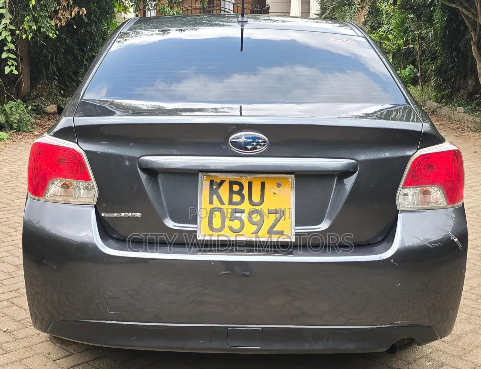 Subaru Impreza 2012 Gray