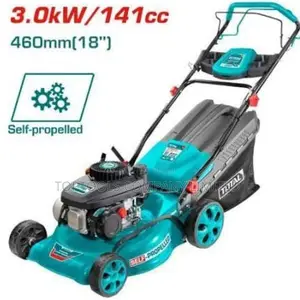 Total Self Propelled 141cc 4hp Lawn Mower 18inch