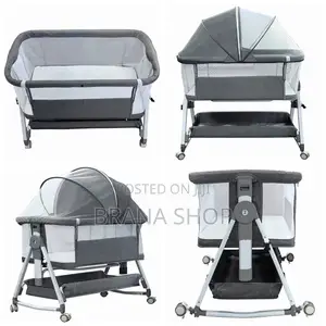 3-in-1 Baby Bedside Co-Sleeper Bassinet