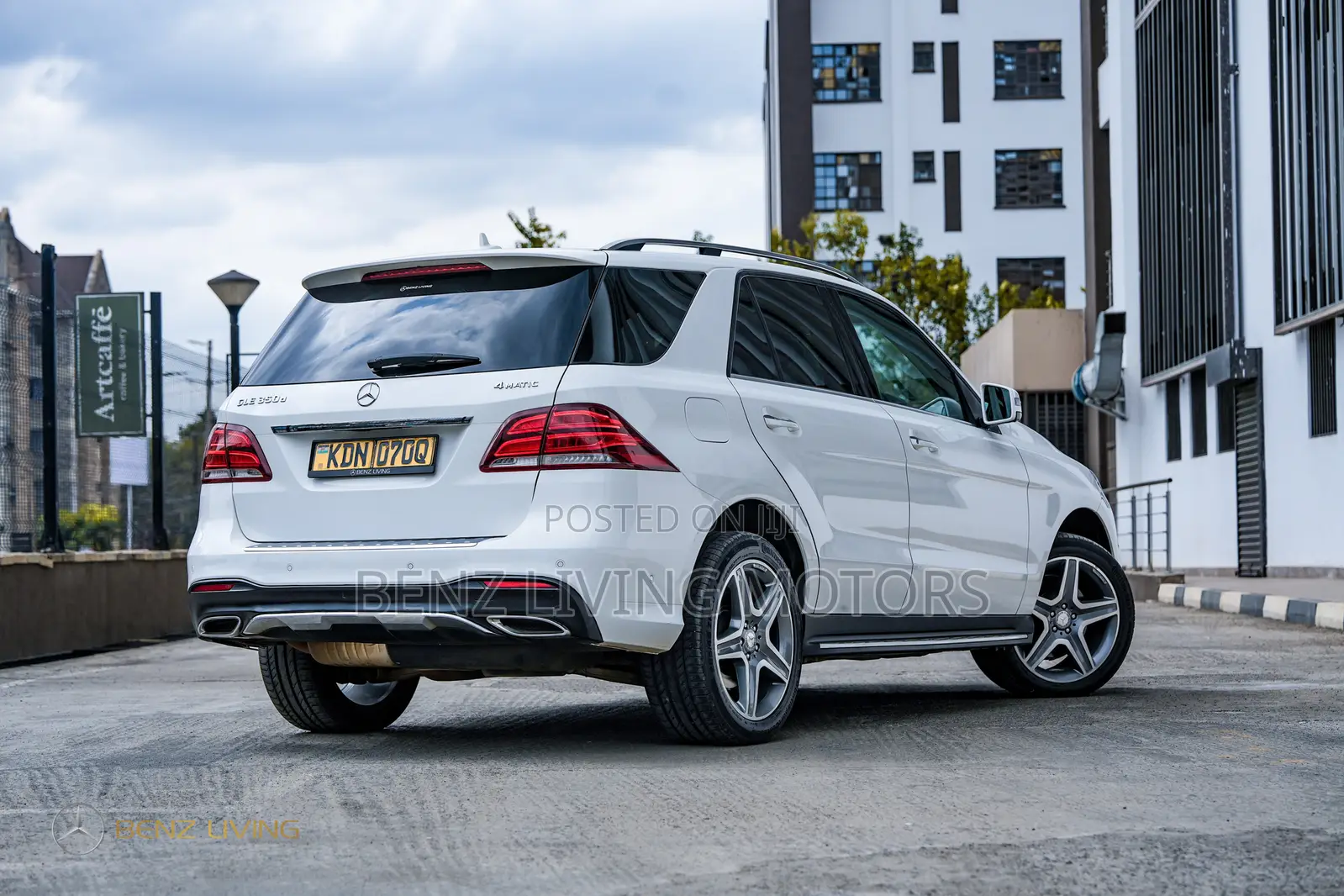 Mercedes-Benz GLE-Class GLE 350d 4MATIC 2016 White