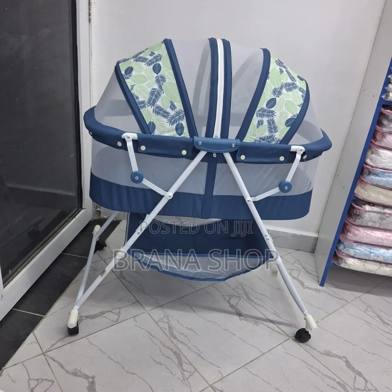 Portable Folding Baby Cradle Bassinet – Cozy, Travel-Friendly