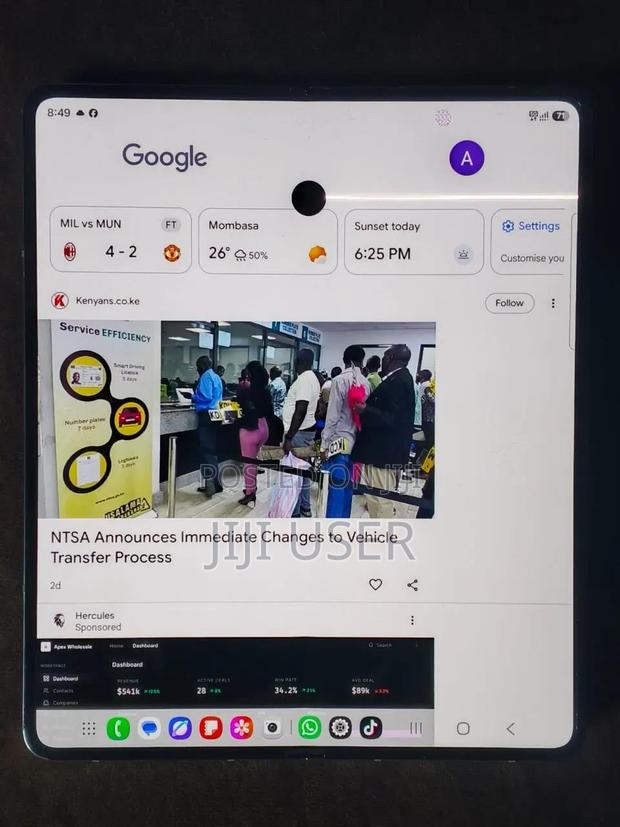 Samsung Galaxy Z Fold 5 256 GB White - thumbnail 3