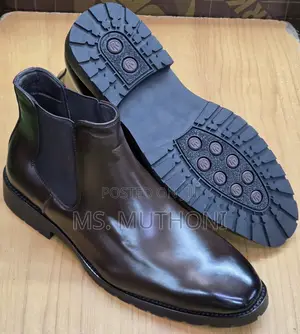 Gents Pristine Deep Brown Official Boots Size 40-45
